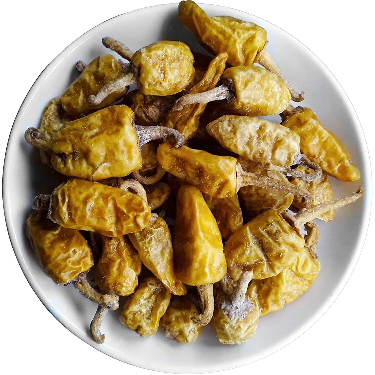 LJL Traders Kerala Special Sun Dried Salted Curd Chillies / Curd dip Chilly Dried / Sandige menasu/ Kondattam Mulaku - 100 g