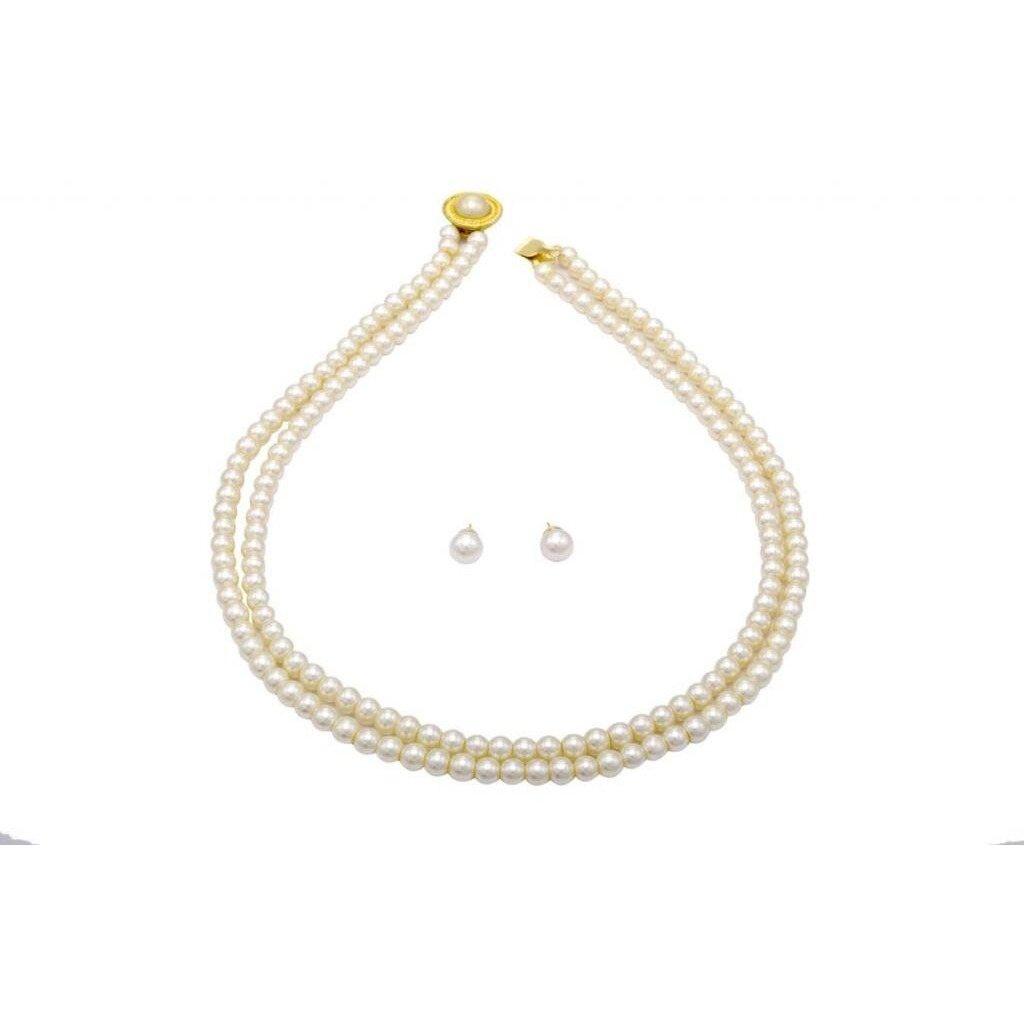 Pearlscart White Pearl Multi-Strand for Women