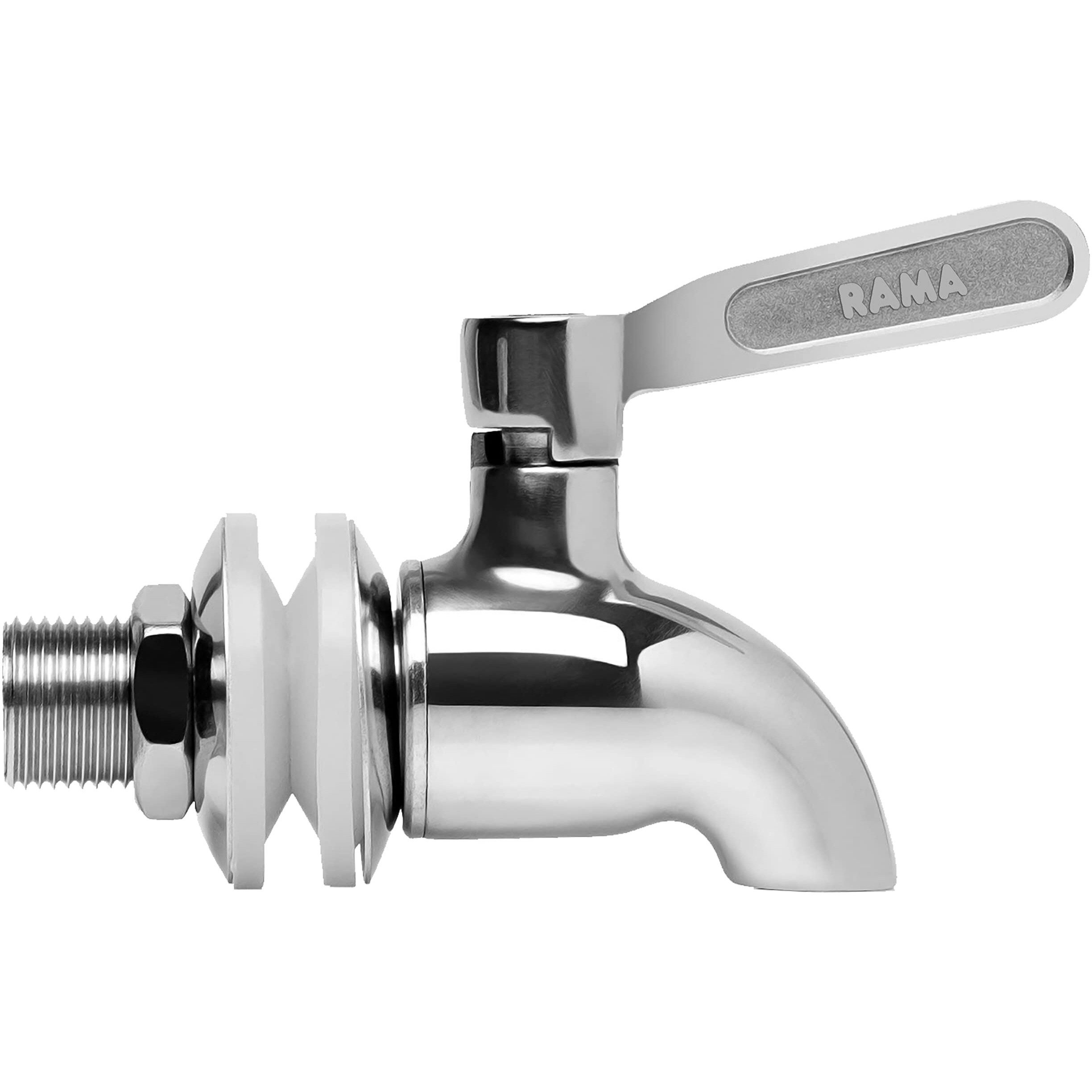 RAMA Stainless Steel Tap, Made with 304 High Grade Stainless Steel, 1-Year Manufacturer Warranty, Sleek and Modern Design (for RAMA Water Filters Only)