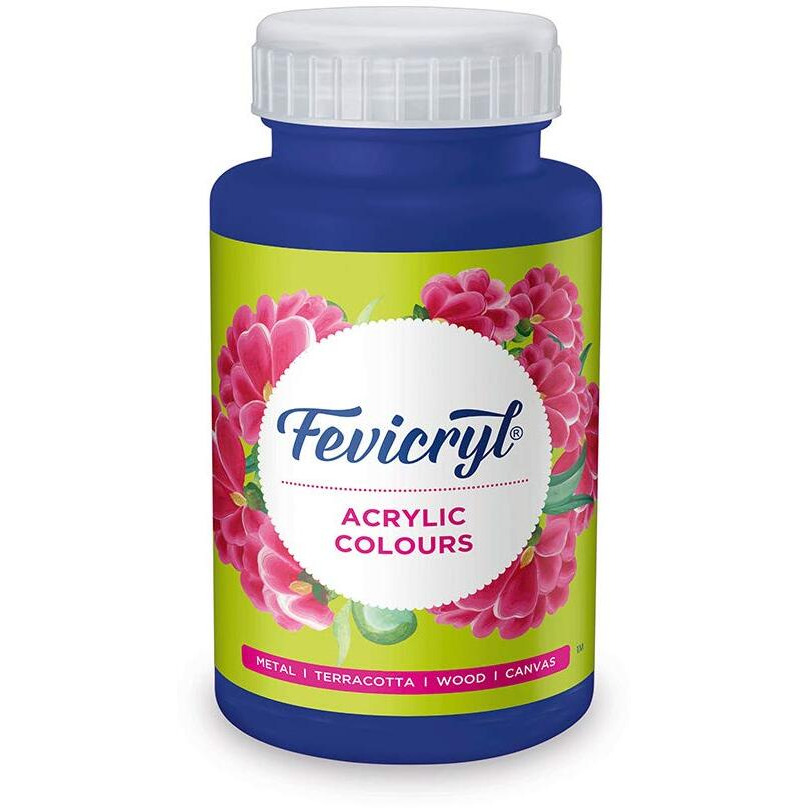 Pidilite Fevicryl Acrylic Colours (500 ml, Ultramarine)
