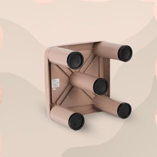 Nayasa Strong Patla 517 | Durable Stool for Home | Light Weight Stool | Multipurpose Stool | Stool for Kitchen and Bathroom | Brown