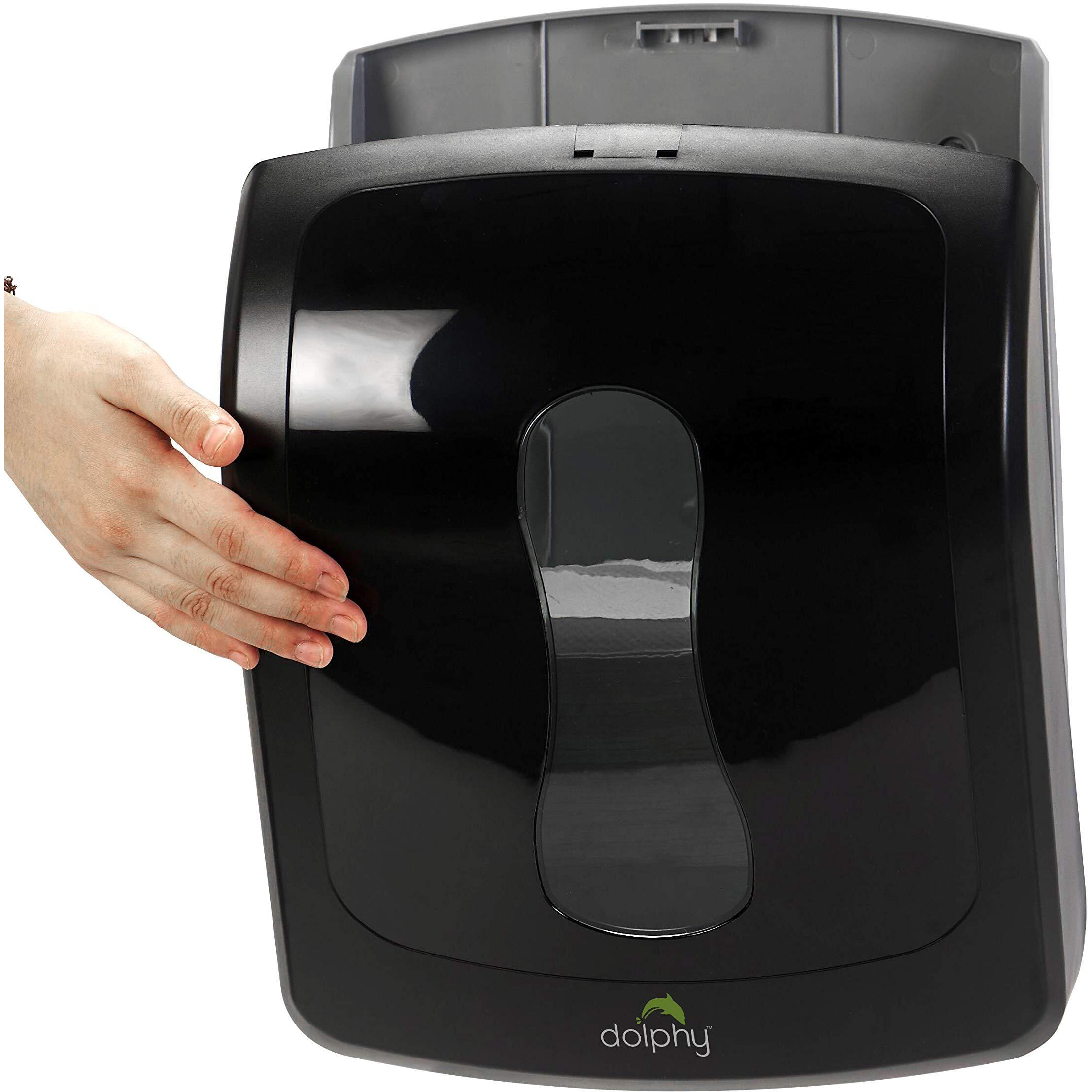 Dolphy Multifold Hand Towel Paper Dispenser - Black