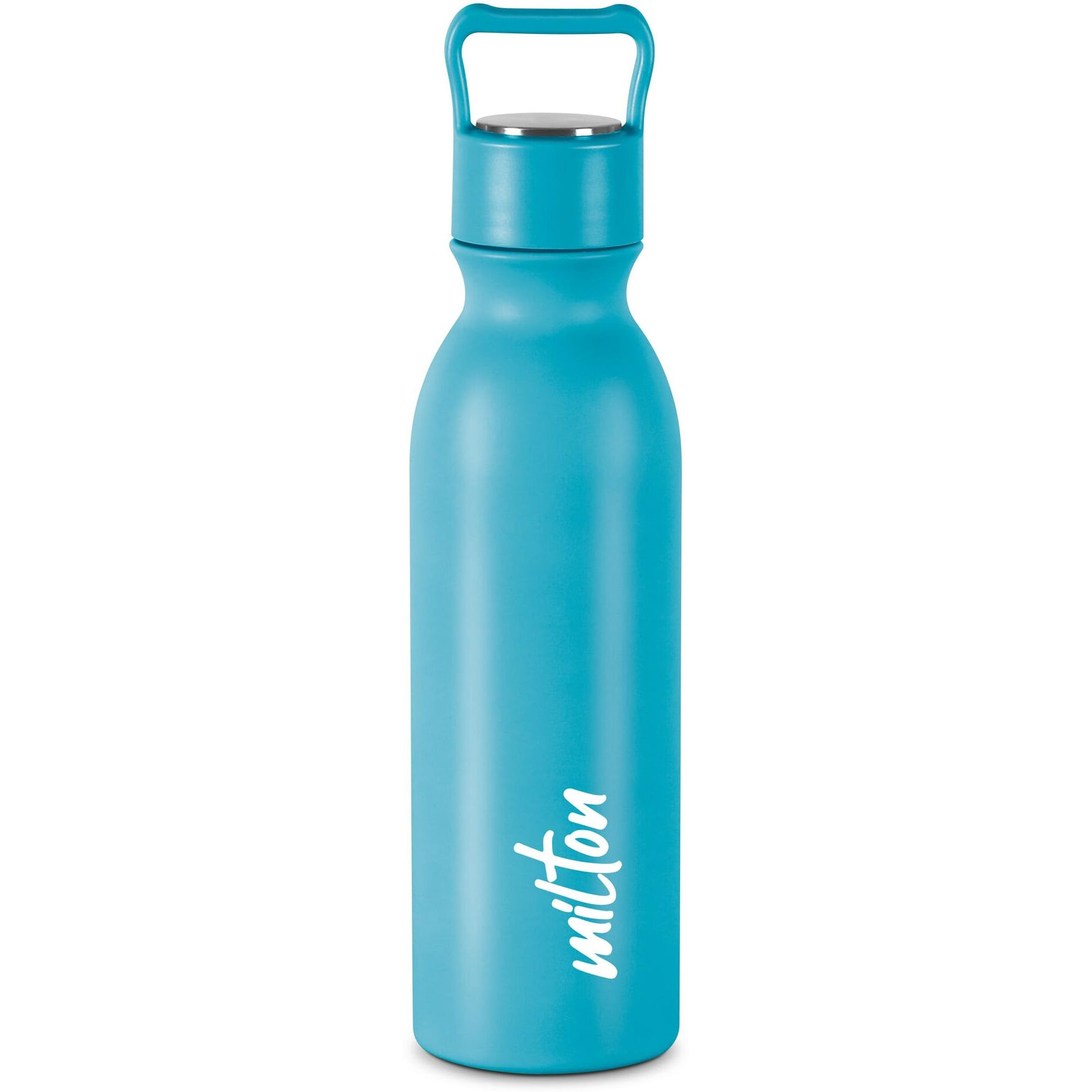 Milton Alice 750 Thermosteel Bottle, 710 ml, Blue | 24 Hours Hot and Cold | Easy to Carry | Rust Proof | Tea | Coffee | Office| Gym | Home | Kitchen | Hiking | Trekking | Travel Bottle