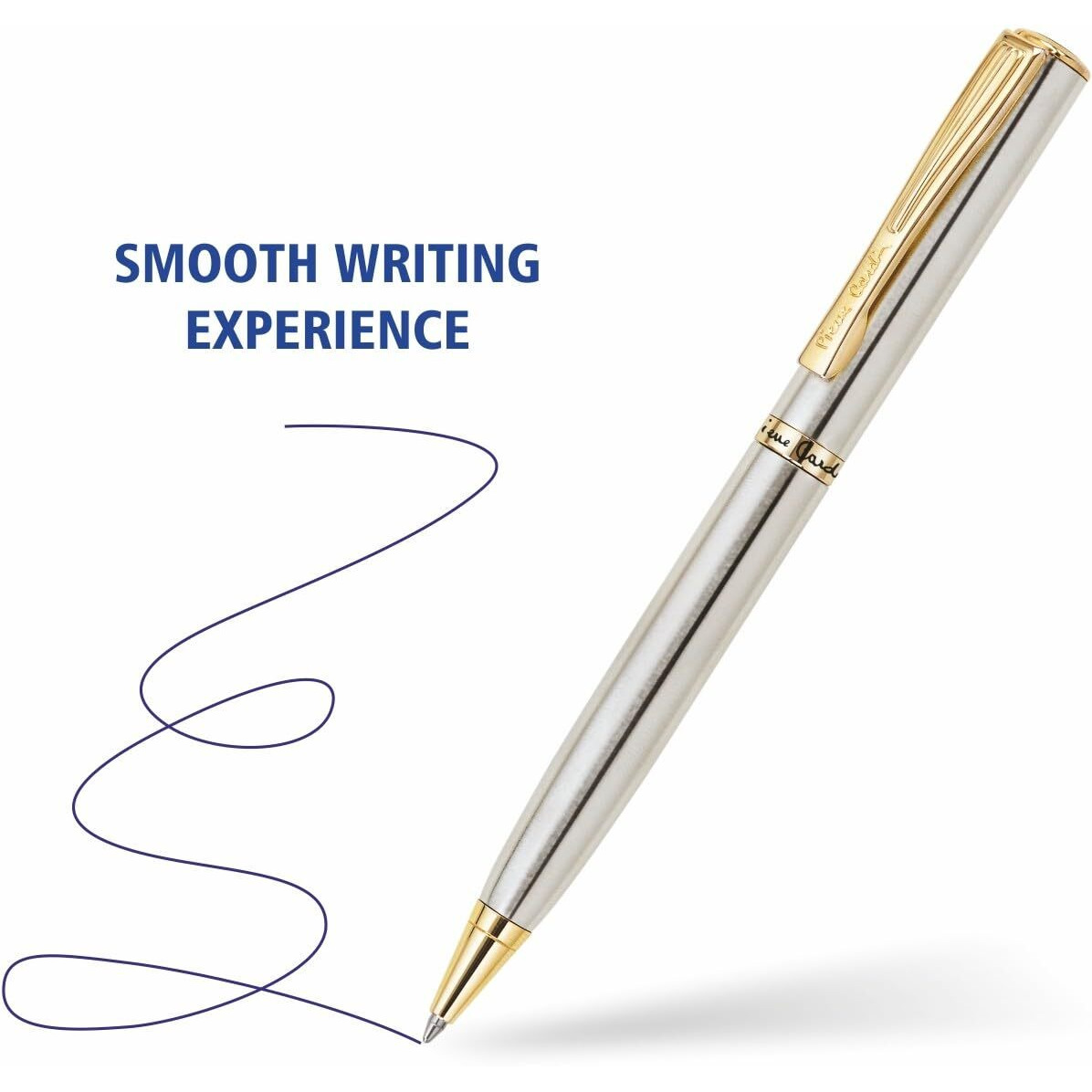 Pierre Cardin Premium Golden Eye Ball Pen With Twist Mechanism | Ideal For Rakhi & Festive Gifting | Blue Ink