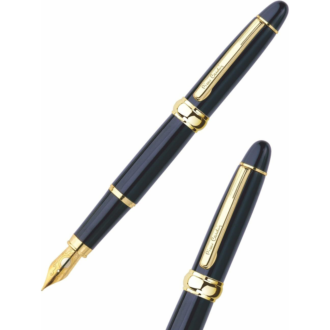 Pierre Cardin Premium President Fountain Pen Gift Set | Free Ink Converter & Cartridges | Ideal For Rakhi & Festive Gifting | Blue Ink