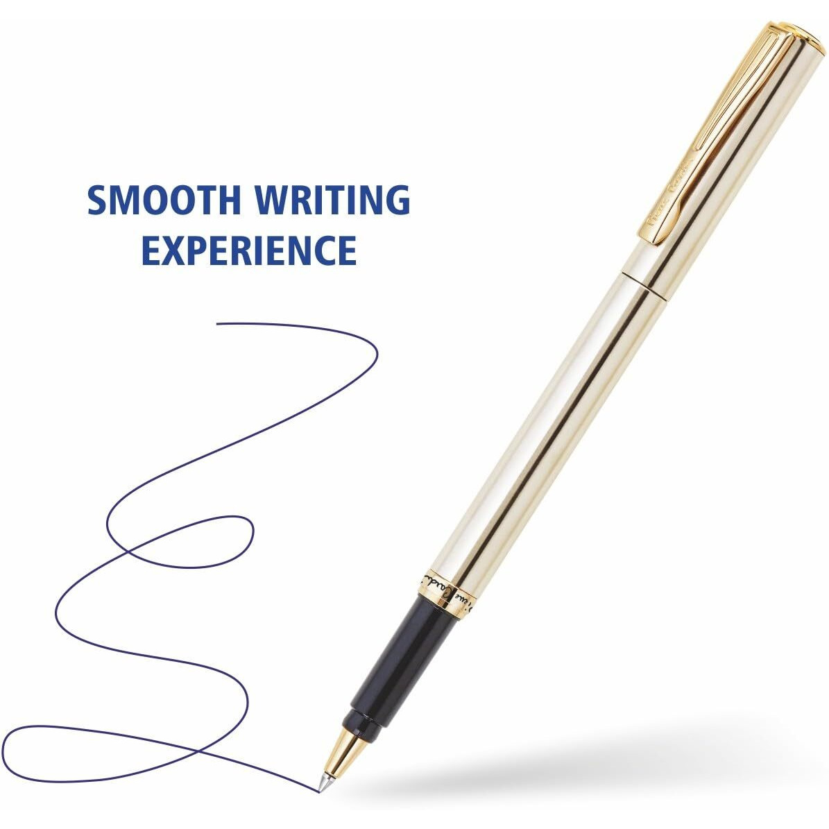 Pierre Cardin The Premium Golden Eye copper and nickel Finish Roller ball pen | Ideal For Rakhi & Festive Gifting | Blue Ink