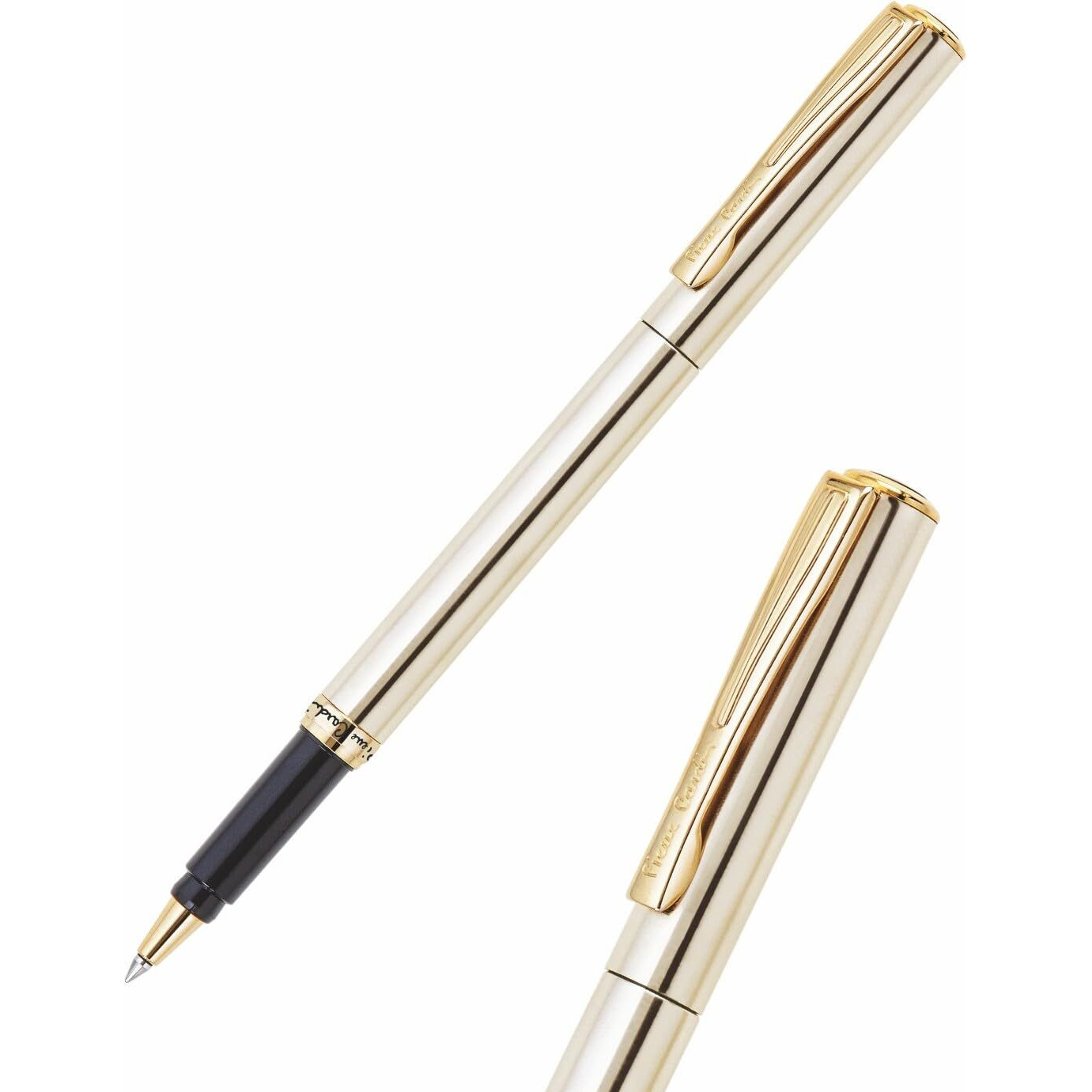 Pierre Cardin The Premium Golden Eye copper and nickel Finish Roller ball pen | Ideal For Rakhi & Festive Gifting | Blue Ink