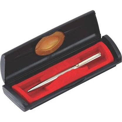Pierre Cardin Premium Triumph Delux Metal Ball Pen With Twist Mechanism | Ideal For Rakhi & Festive Gifting | Blue Ink