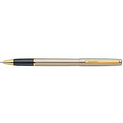 Pierre Cardin Premium Monza Titanium Finish Roller Ball Pen | Ideal For Rakhi & Festive Gifting | Blue Ink