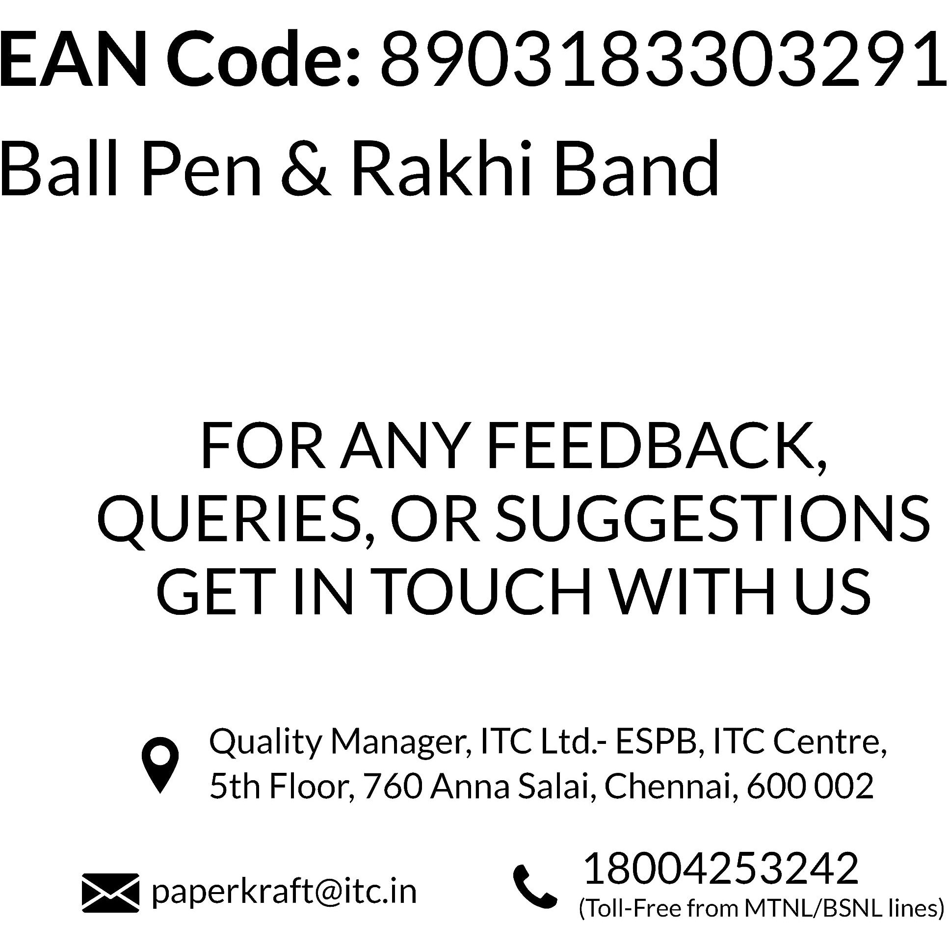 Paperkraft Rakshabandhan Pen Gift Set | Pack Of Rakhi & Pen | Rakhi Set For Brother | Rakhi Special Set For Sibling | Premium Metal Body Pen With Elegant Twist Mechanism, Blue, Black