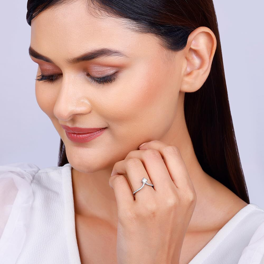 GIVA 925 Silver Groovy Vanki Ring, Adjustable |, Rakhi Rakshabandhan Gift for Sister Bhabhi, Gifts for Women & Girls | With Certificate of Authenticity and 925 Stamp | 6 Months Warranty*