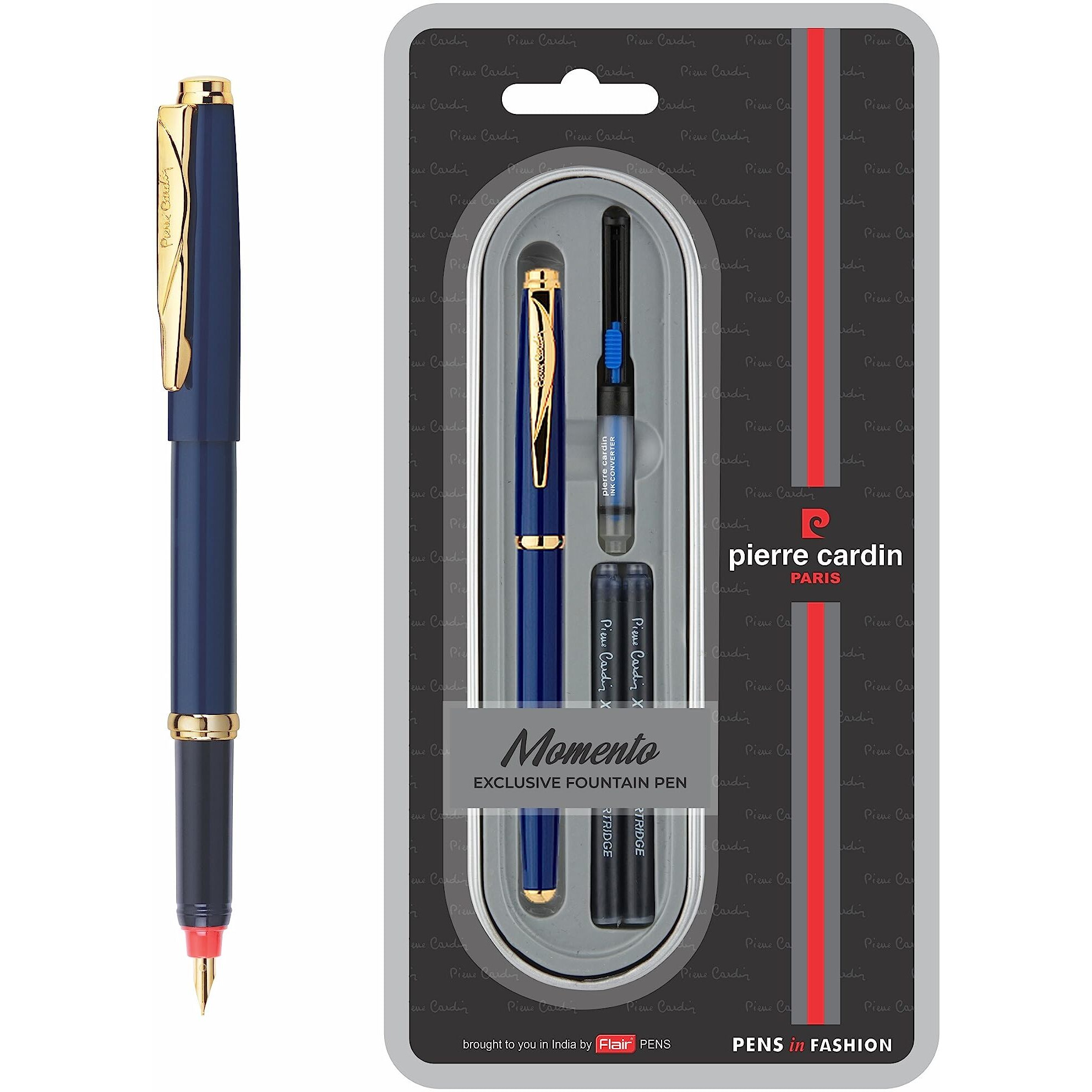 Pierre Cardin Momento Gt Gold Trim | Pen for Gifting | Ideal Rakhi Gift For Brother & Sister Pens Rakshabandhan Gifts | Rakhi Pen Gift Set | Color & Design May Vary