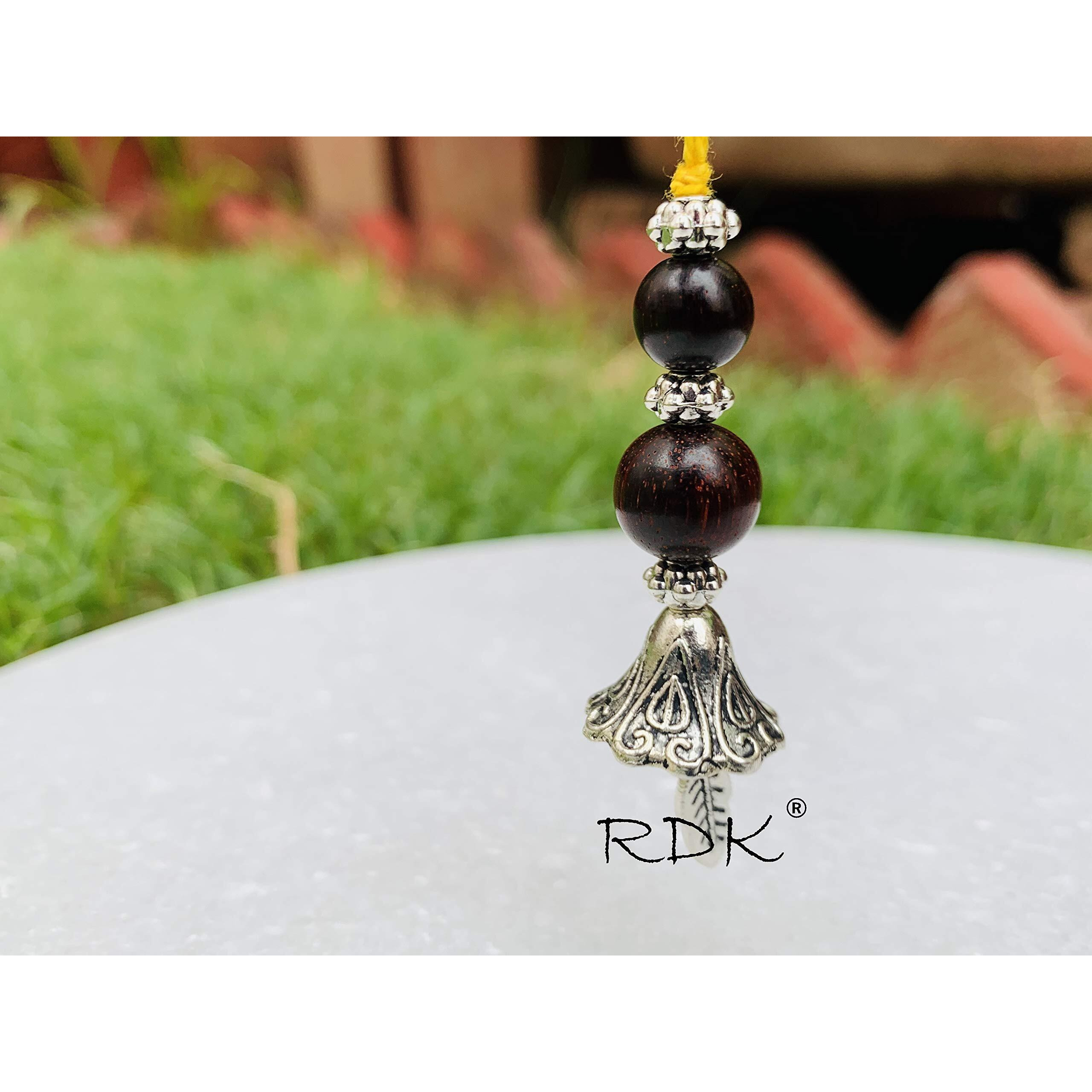 RDK Original Handcrafted Red Sandalwood Dora Rakhi For Bhaiya | Rakhi for brother | Chandan Rakhi For Bhai | Wooden Rakhifor Bhaiya