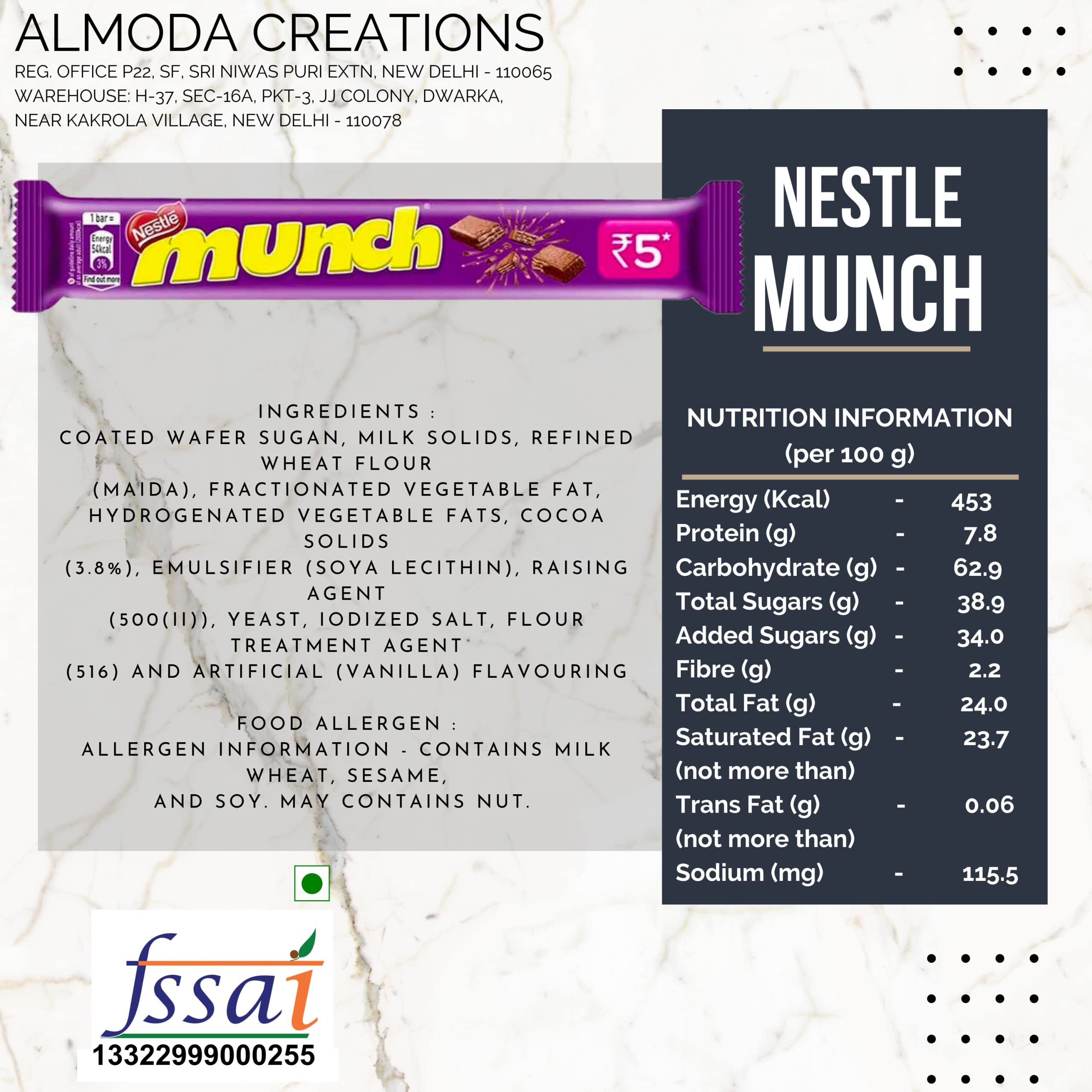 Almoda Creations 1 Antique Panchdhatu Ganesha Rakhi for Brother with 4 Munch Chocolates & Rakhi Gift Box