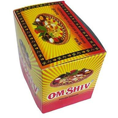 Om Shiv Hanuman Ganesh Sindoor (500 g Jar X 2 Pieces  1 Box, Orange)