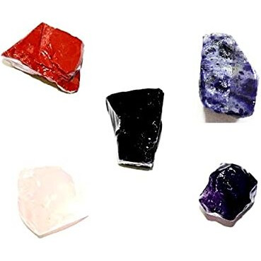 RR SHEIKH GEMS (Amethyst, Black Obsidian, Sodalite, Red Jasper and Rose Quartz)