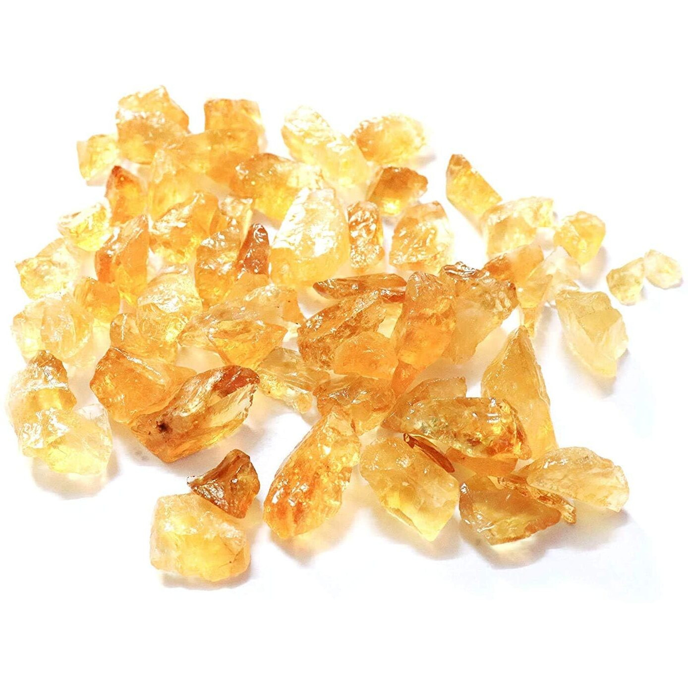 Rr Sheikh Gems Rough Citrine Gemstones Healing Crystal Raw Rock 80 Gm