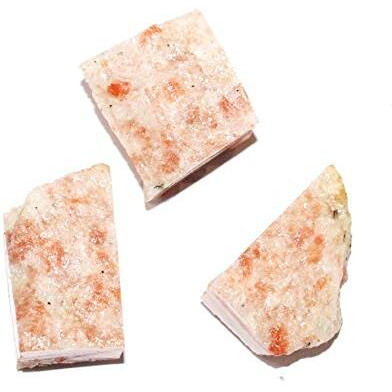 RR SHEIKH GEMS Natural Sunstone Rough Raw Healing Crystal Gemstones