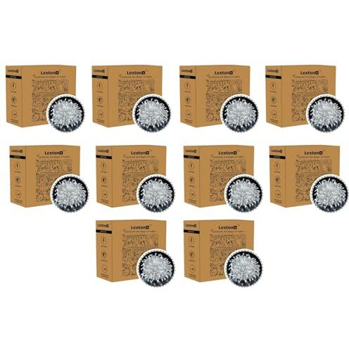 Lexton 36 Feet Long 40 LED Power Pixel Serial String/Fairy Light | Plug Sourced | Suitable for Home & Outdoor Decoration, Diwali, Christmas, Ramadan, Wedding, Party, Festival (Pack of 10, White)