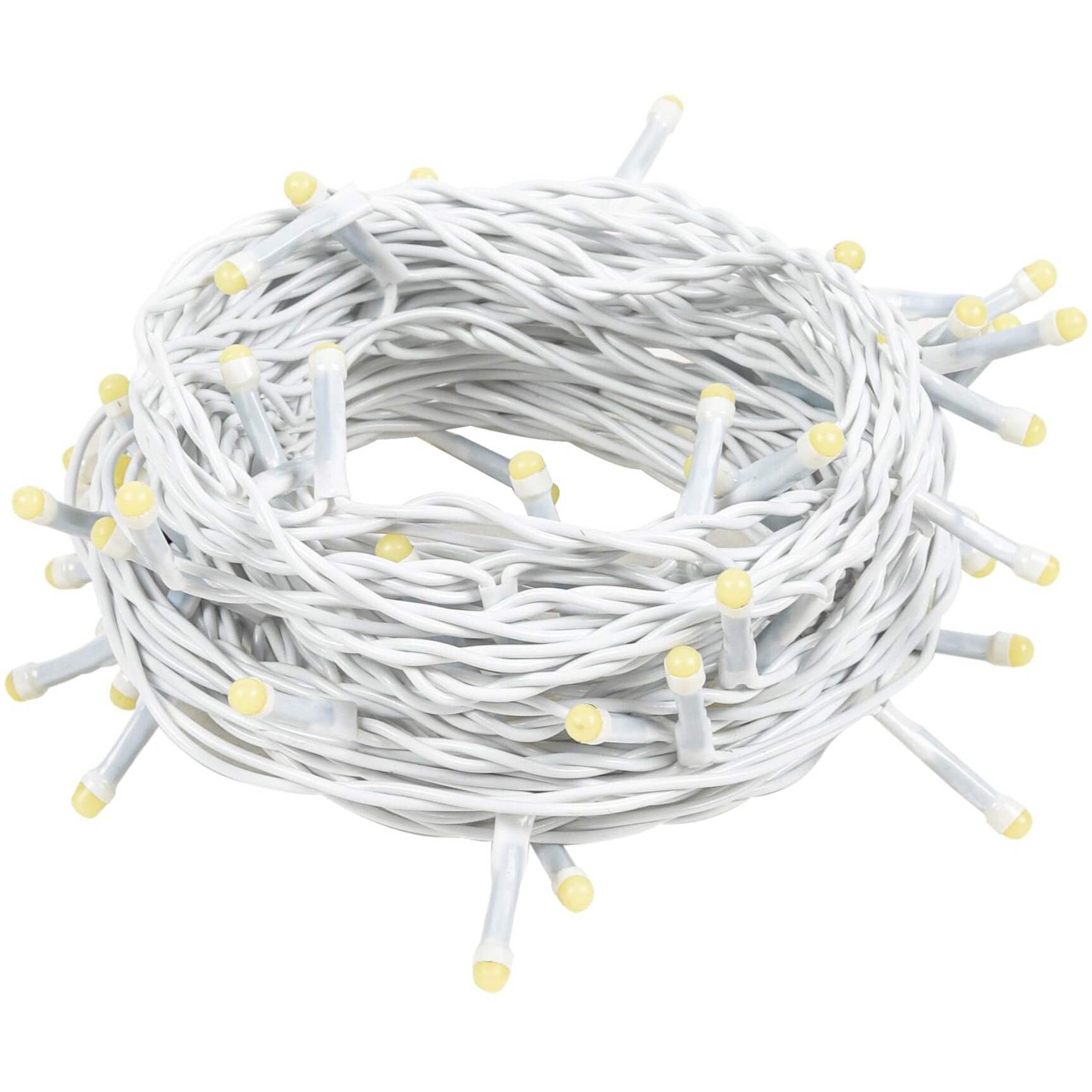 Lexton Lunar Decorative String Light/Fairy Light | 12.5 Meter, 75 LEDs | Plug Sourced | Suitable for Home & Outdoor Decoration, Diwali, Christmas, Wedding, Party, Lawn (Pack of 5, White)