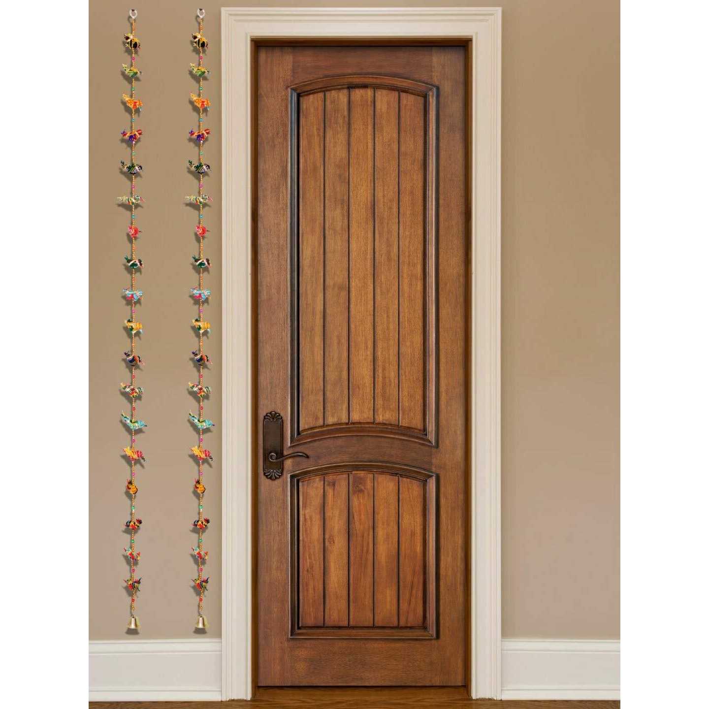 JH Gallery Handmade Recycled Material Wall Hanging Home Decor/Home Furnishing/Diwali Gift/Corporate Gift, 2 Inch