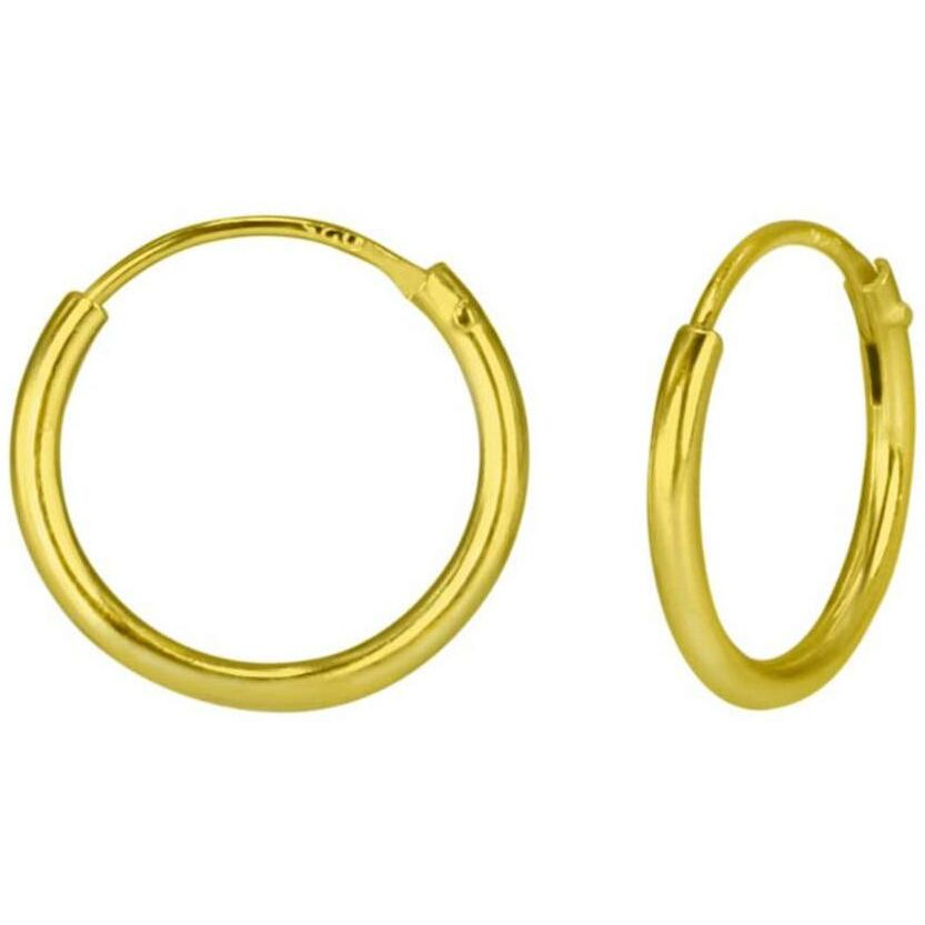Aww So Cute 925 Sterling Silver Hypoallergenic Hoop Hoop Earrings for Babies, Kids & Girls | Diwali Gift/Birthday Gift | Comes in a Gift Box | 925 Stamped with Certificate of Authenticity | ER1539_G12