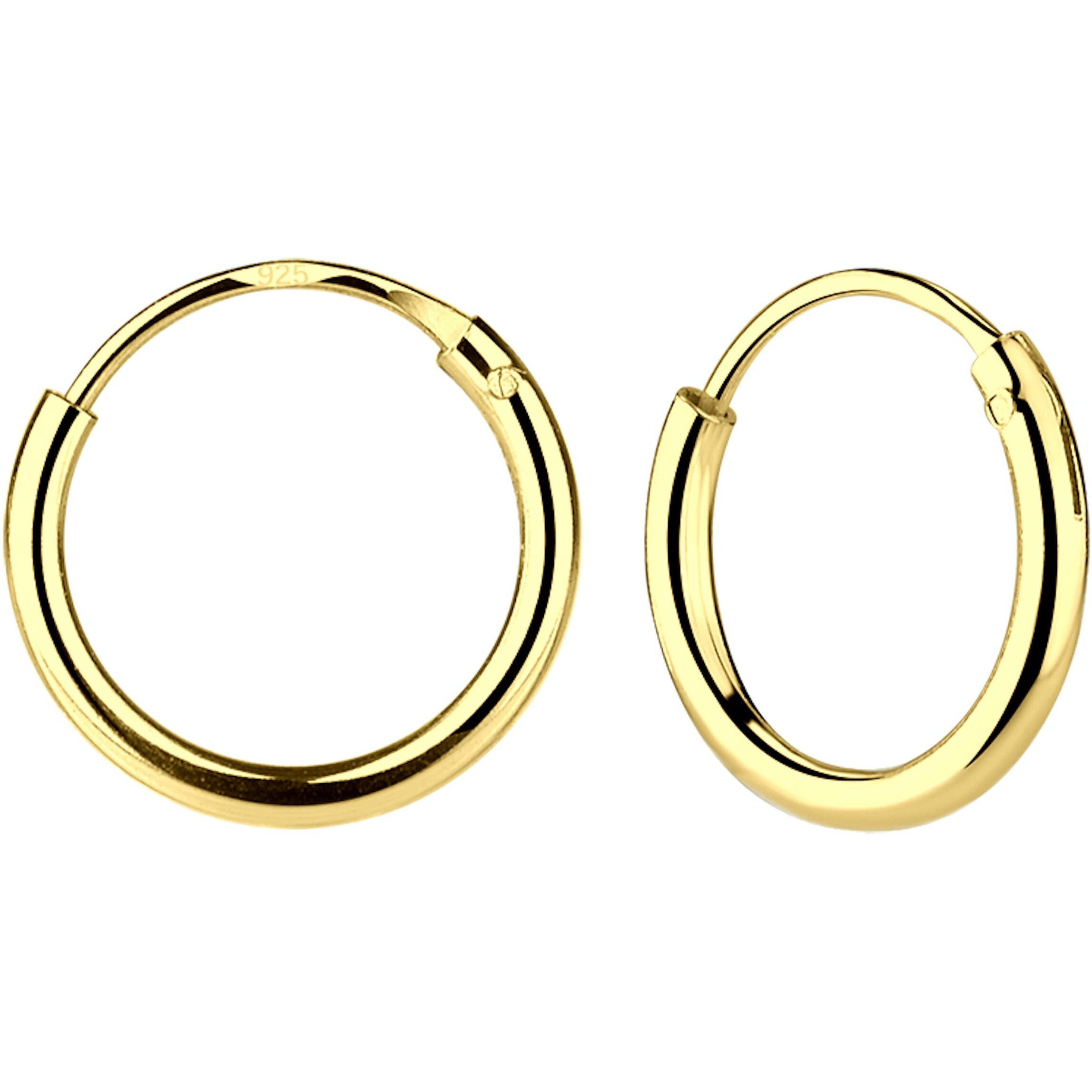 Aww So Cute 925 Sterling Silver Hypoallergenic Hoop Hoop Earrings for Babies, Kids & Girls | Diwali Gift/Birthday Gift | Comes in a Gift Box | 925 Stamped with Certificate of Authenticity | ER1539_G10