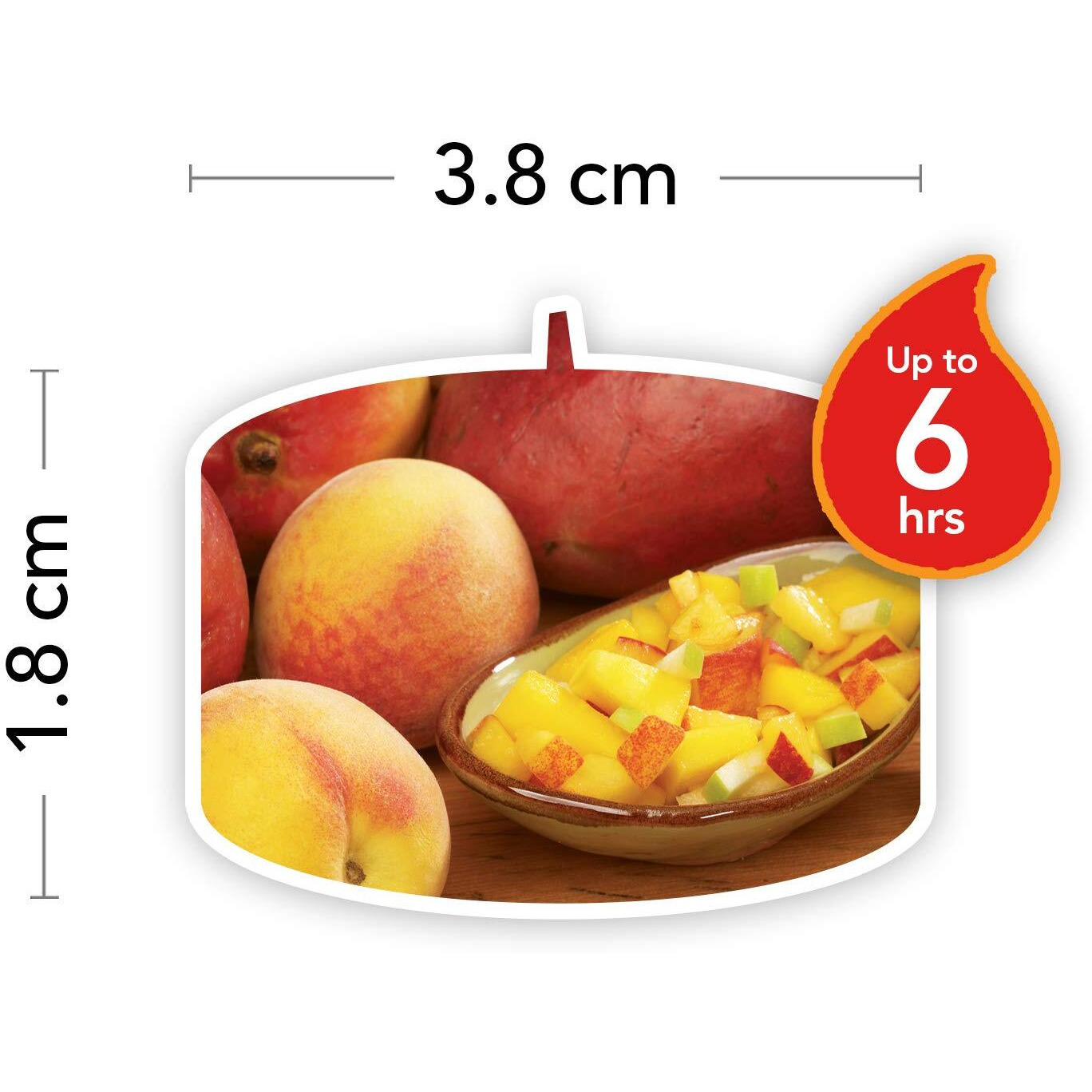 Yankee Candle Tea Light Candles, Mango Peach Salsa, Pack of 12