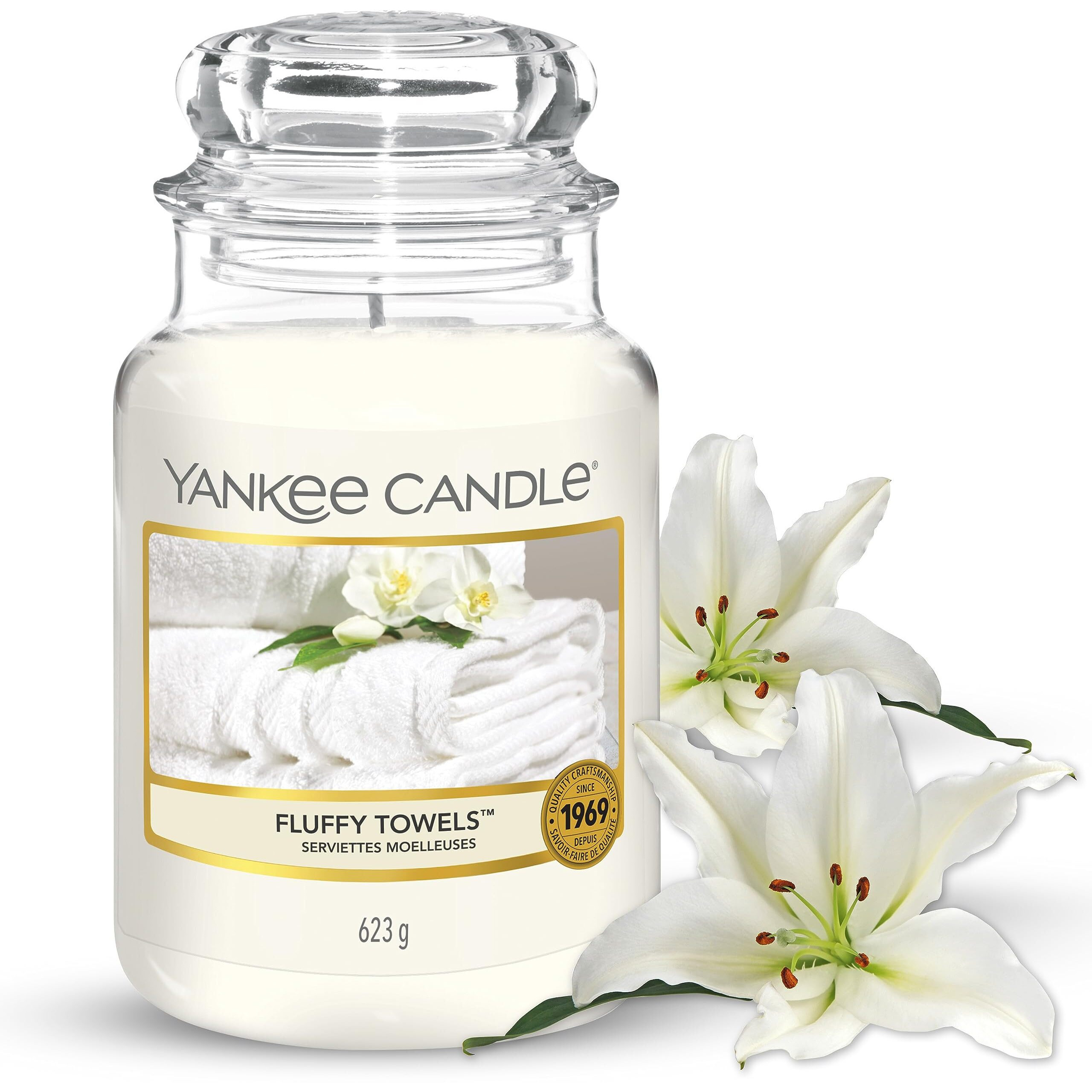 Yankee Candle Company Fluffy Towels Large Jar Candle