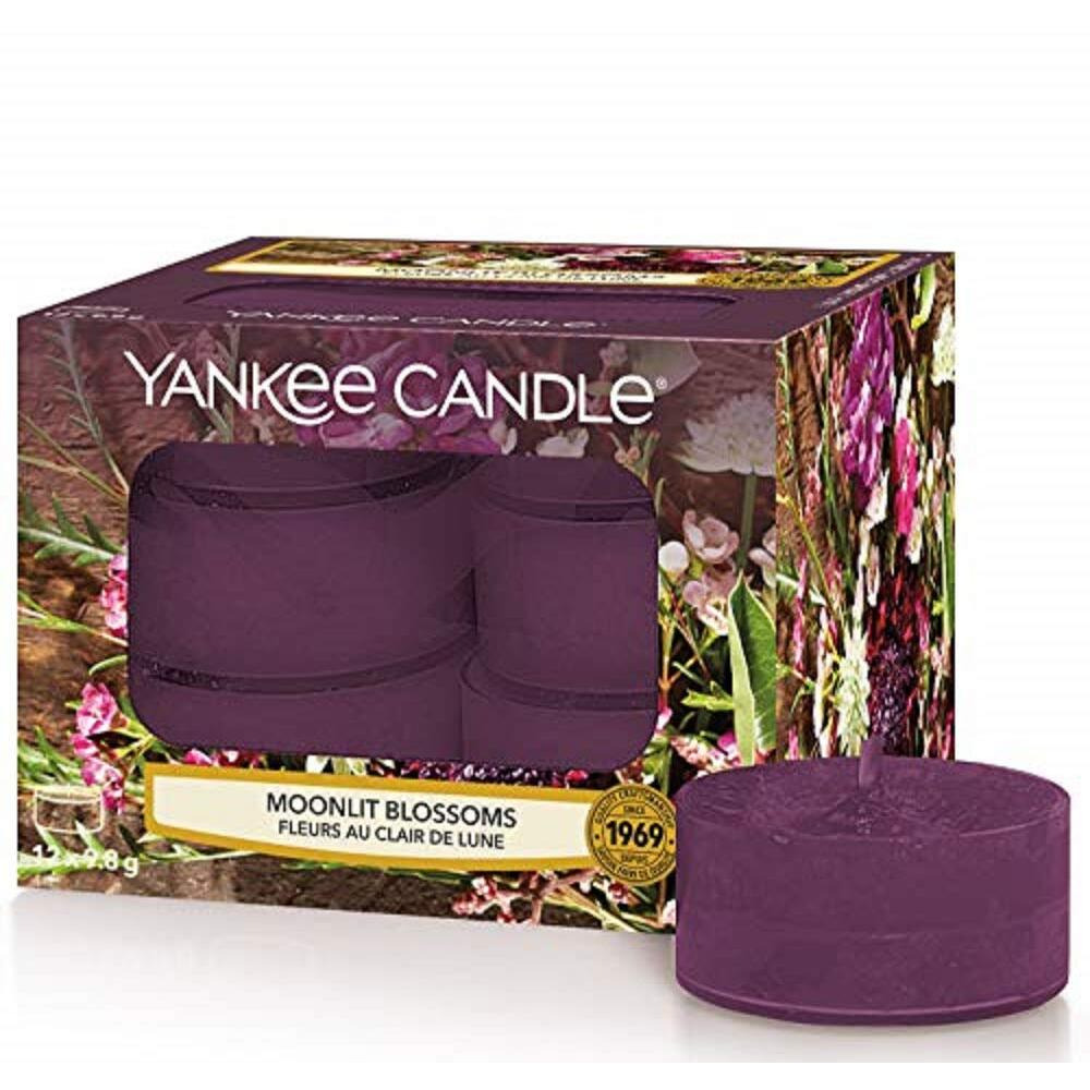 Yankee Candle Moonlit Blossoms Scented Tealight Candle
