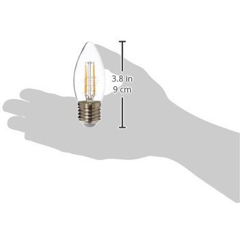 Wipro Garnet 4W Classic Candle Led Bulb E27 Warm (White, Yellow, Pack of 3)
