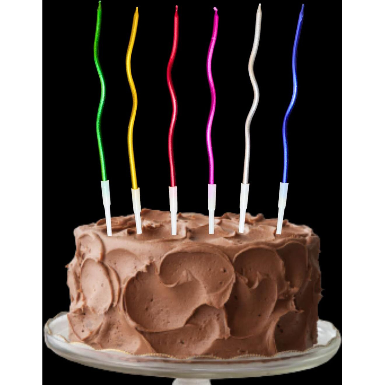 Number Candle (Twisted Candle Multicolor)