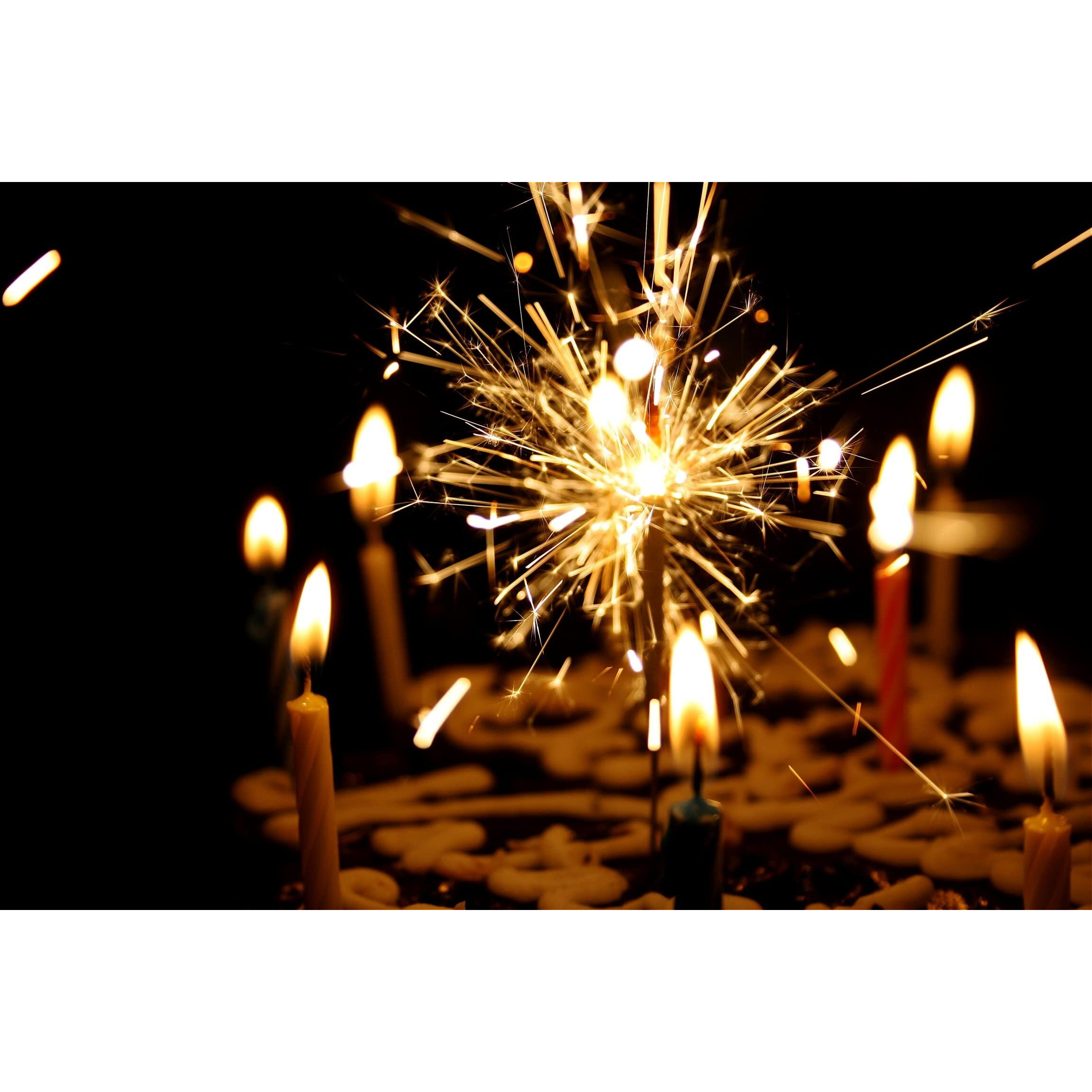 AuraDecor Birthday Stick Candle || Multi Colour || Birthday Candle || Assorted || Cake Candle || 900 gm (Approx 1200-1300 Stick Birthday Candle)