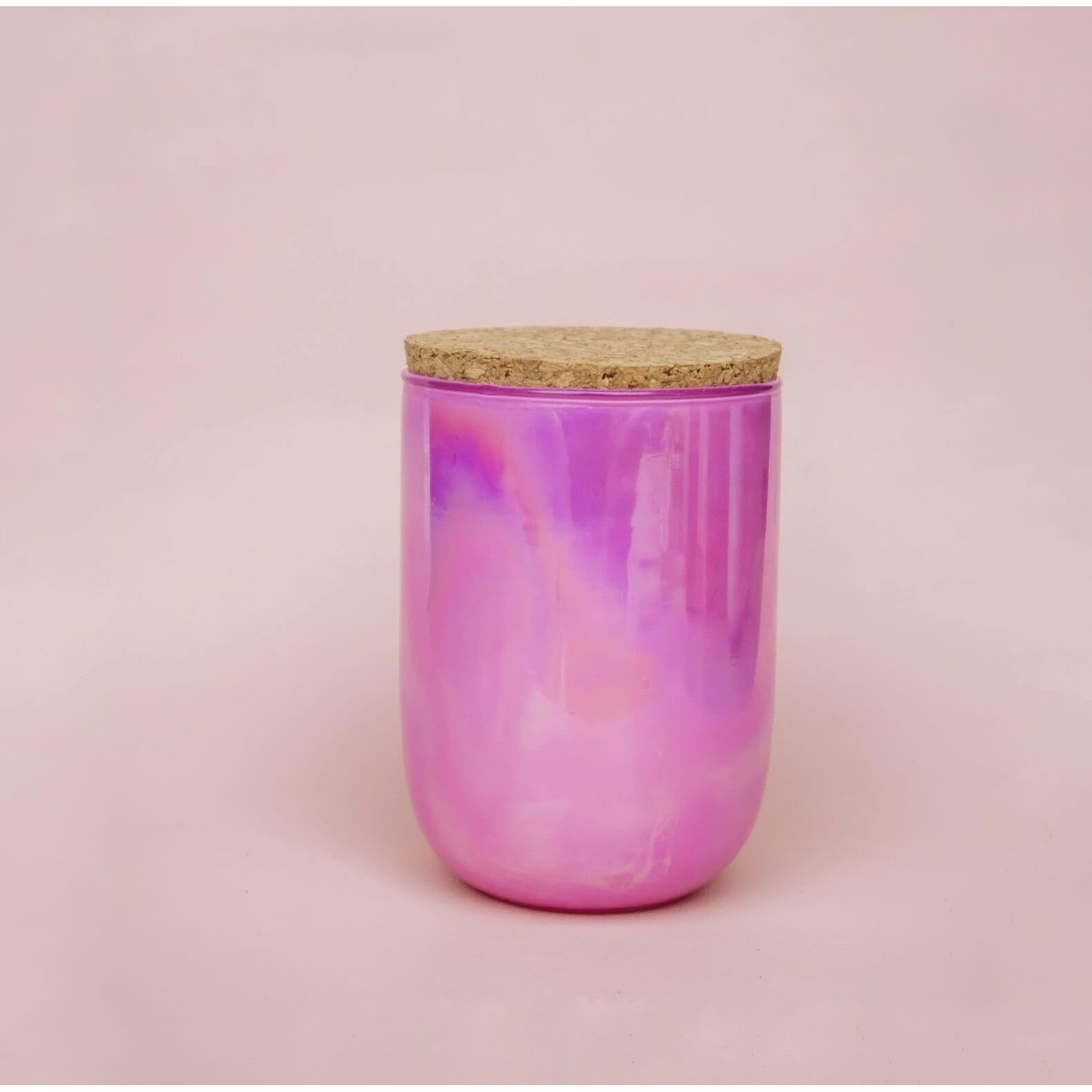 THE UMBRELLA STORE Lover Scented Candle, Tay Inspired Candle, Jasmine and Sandalwood Candle for Aromatherapy, Soy Wax with Wooden Wick (Pink)