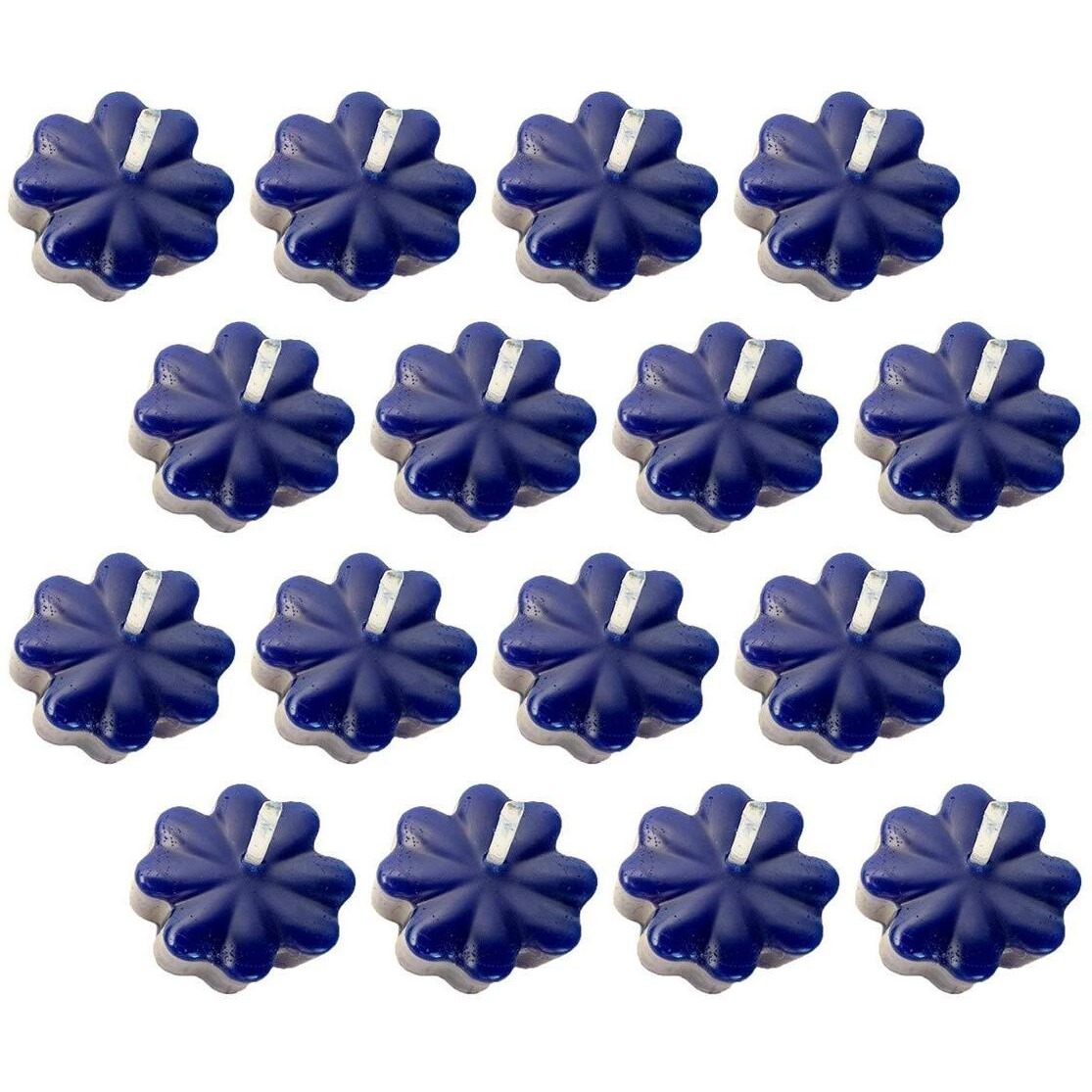 Shraddha Creation Paraffin wax Decorative Candle, Pack of 16, Floral