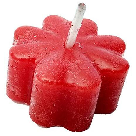Shraddha Creation Paraffin wax Decorative Candle, Pack of 16, Rose