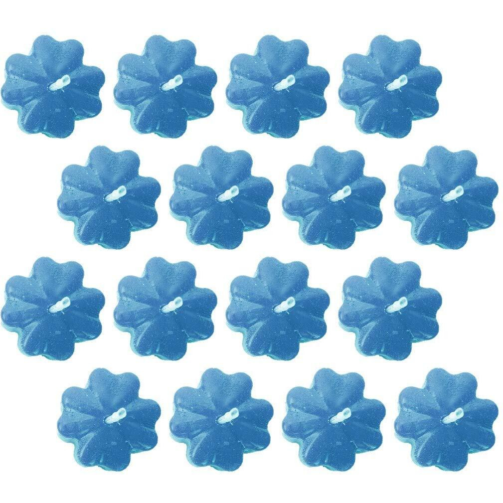 Shraddha Creation Paraffin wax Decorative Candle, Pack of 16, Ocean breeze