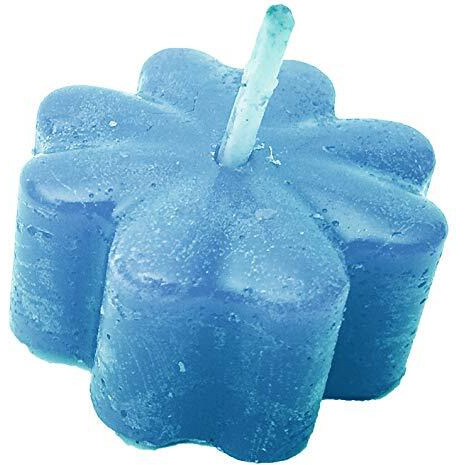 Shraddha Creation Paraffin wax Decorative Candle, Pack of 16, Ocean breeze