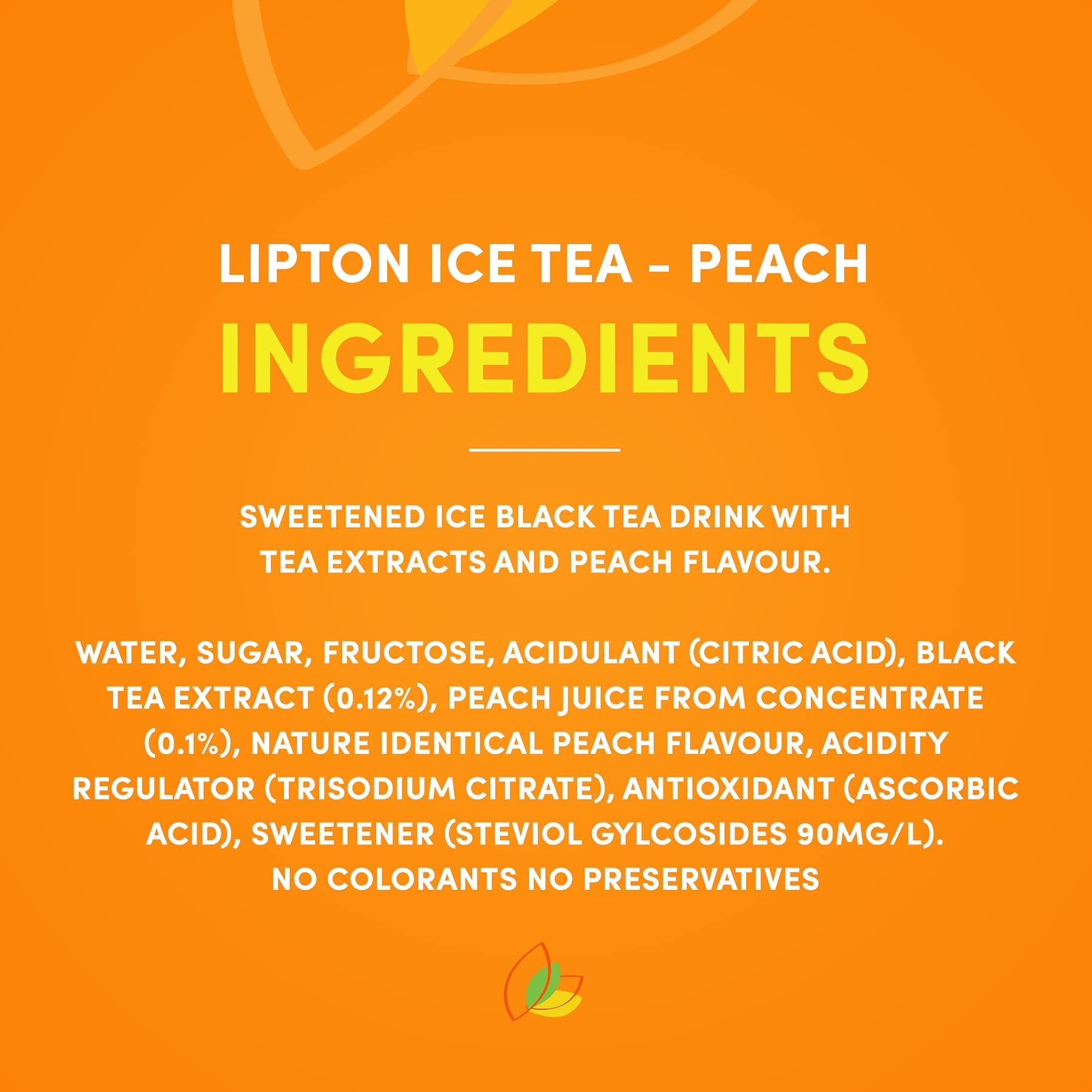 Lipton Peach Ice Tea, Non-Carbonated Refreshing Drink, 10.82 Fl Oz / 320 Milliliter, 6 Pack, Black Tea