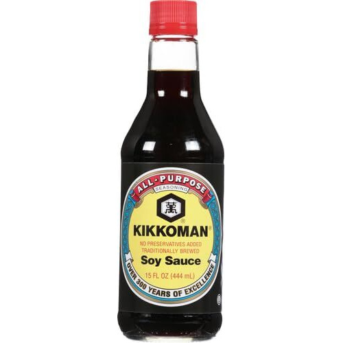 Kikkoman Naturally Brewed Soy Sauce,1L