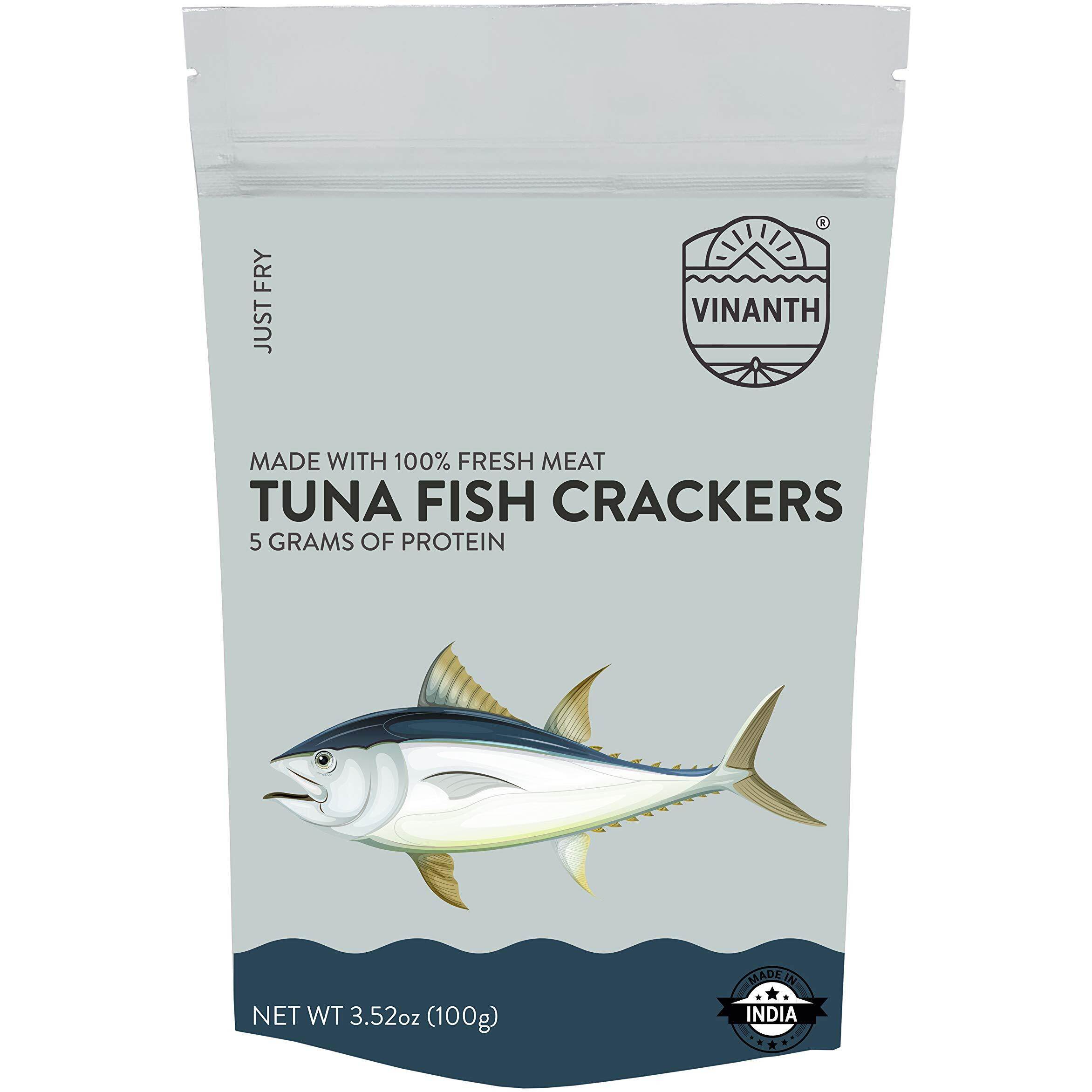 VINANTH ENTERPRISES FRESH MEAT PAPAD 100GMS (TUNAFISH)