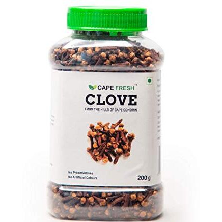 Cape Fresh Kanyakumari Spices Whole Natural Raw Dried Clove, 200 Gm