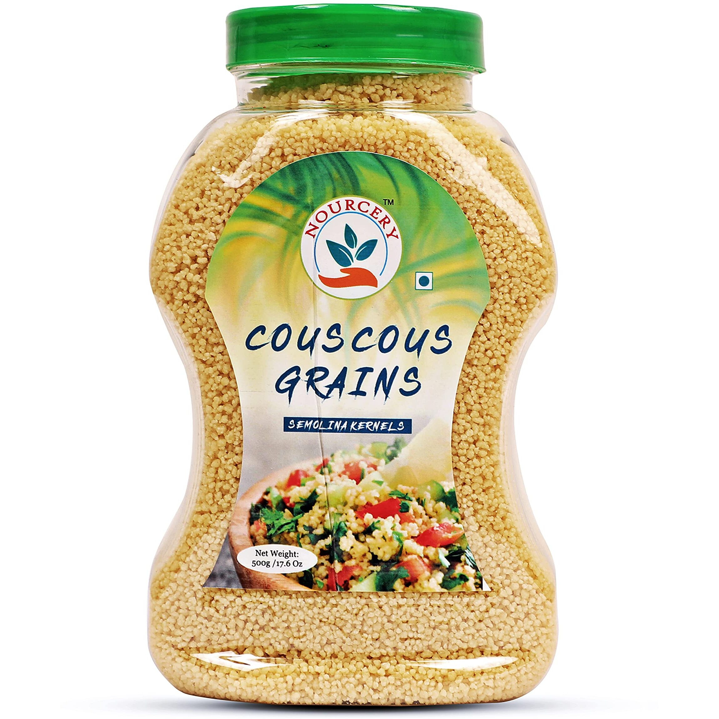 Nourcery Couscous Grains, 500gm (Semolina Kernels)