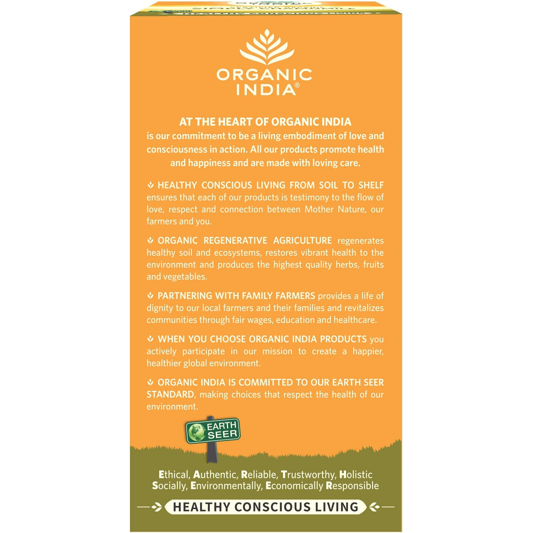 Organic India Simply Chamomile 25 Tea bags (Pack of 1)