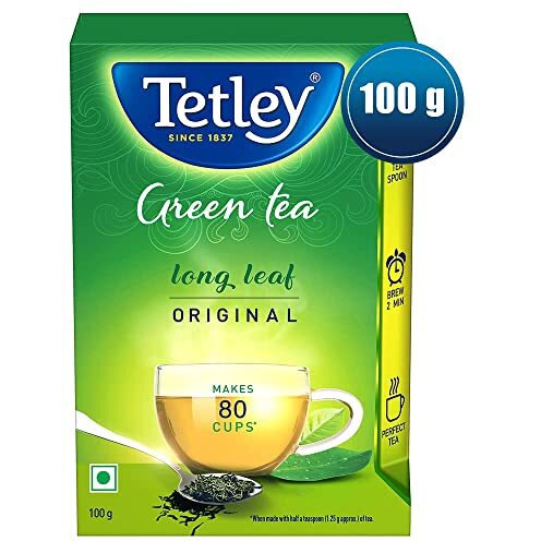 Tetley Long Leaf Green Tea, 100gram, Loose Leaf