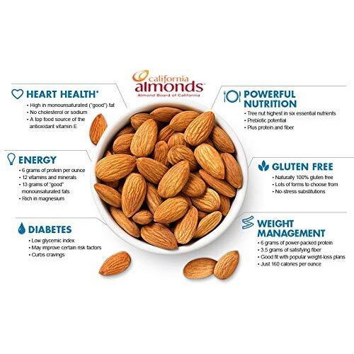 Nature Prime 100% Natural And Premium California Almond 1 Kg|Quality Badam Giri|- Almonds - Rich In Protein And Increase Stamina|Real Nuts|Whole Natural Badam Dry Fruits, Pack of 1