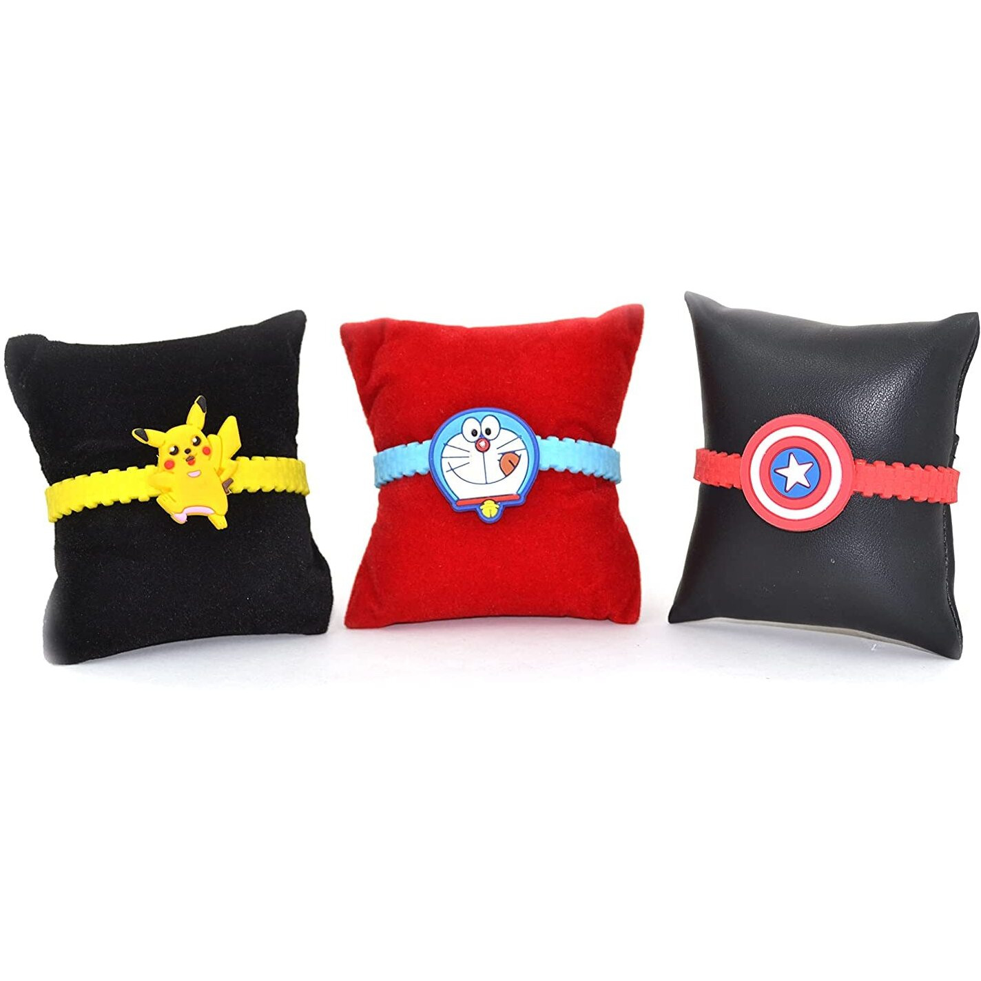 Kids Rakhi Combo Set of 3 With Chocolate Cadbury Celebration Pack Rakhis for Brother Kids Boy Girls with Chocolate, Toy Rakhi with Chocolate Gift Hamper Rakshabandhan