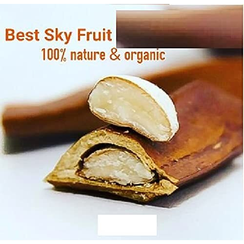 Sky Fruit Peeled | Kadwa Badam (Bitter Almonds) Quality Seeds - 75 gm || Pack of 1