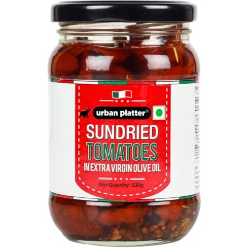 Urban Platter Sun-Dried Tomato in Extra Virgin Olive Oil, 230g