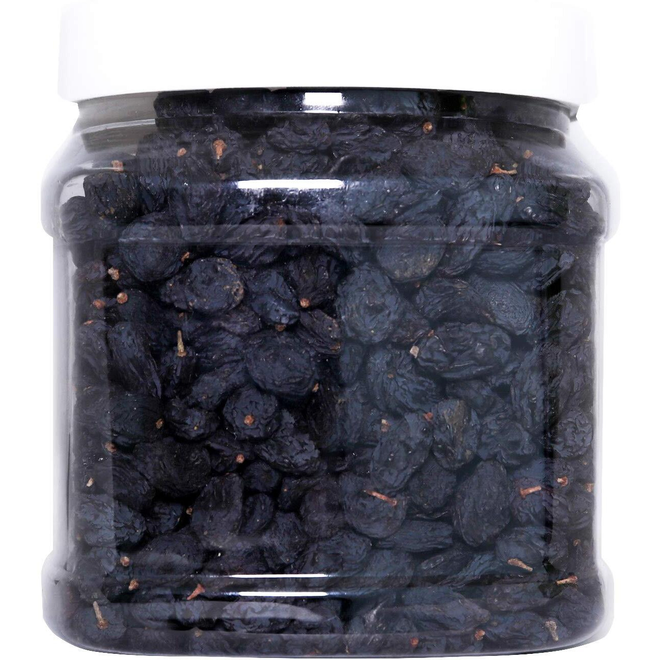 TASSYAM Premium Hand Picked Black Raisins 600Gm Jumbo Jar | Healthy Natural Dry Fruits Luxury Pack Of Kali Draksh Kishmish